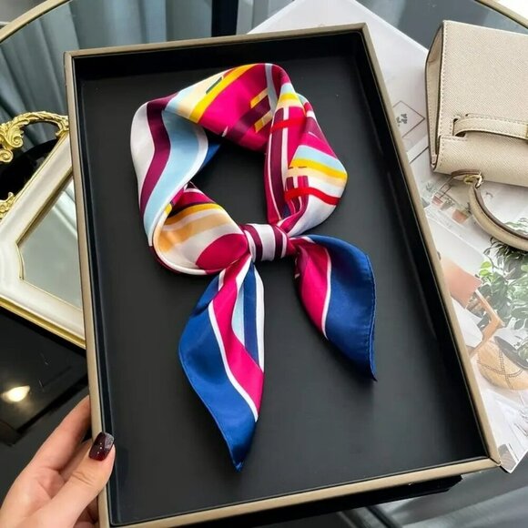 NWT - Elegant Square Scarf (SKU 0232) - Picture 4 of 4